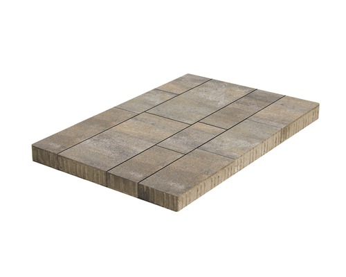 Pavé multiformat Allee Flair calcaire coquillier épaisseur 6 cm