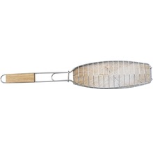 Grillkorb mit Holzgriff
