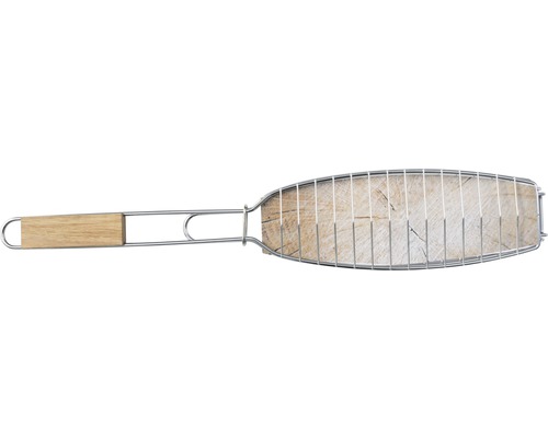 Grillkorb mit Holzgriff