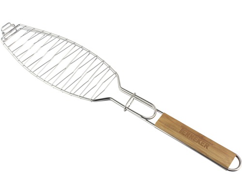 Fischgrillkorb mit Holzgriff der Marke Tenneker
