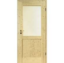 Pertura Landhaustür Fengur Fichte 86,0x198,5 cm Rechts 02/LA (ohne Glas)