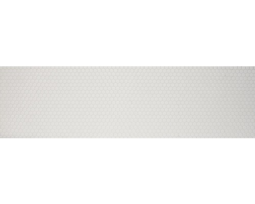 Keramikmosaikfliese mit hexagonalem Muster.