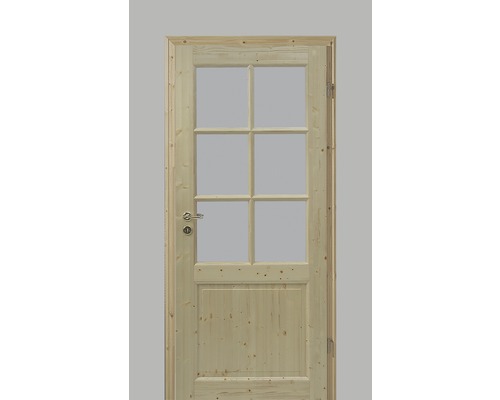 Porte maison de campagne Pertura Fengur laque épicéa 73,5x198,5 cm droite 02/SP6 (sans vitre)