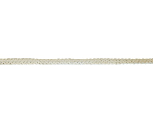 Corde coton Ø 6 mm blanc au mètre