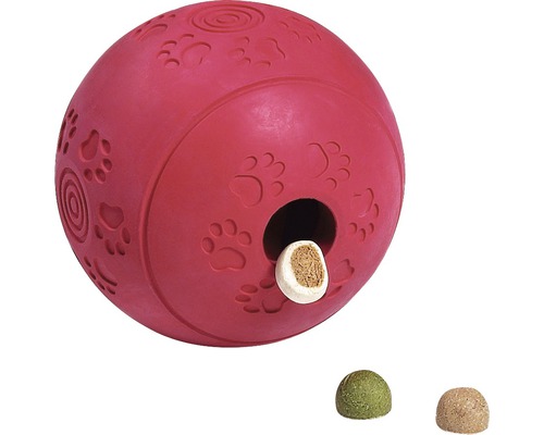 Balle snack pour chien Karlie Ruffus vanille 10 cm, différentes couleurs