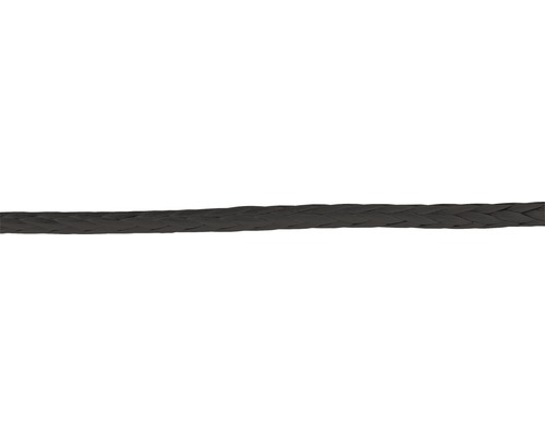 Câble trueil Dyneema 10 mm noir au mètre
