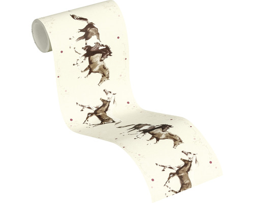 Rouleau de papier peint avec motif de cheval