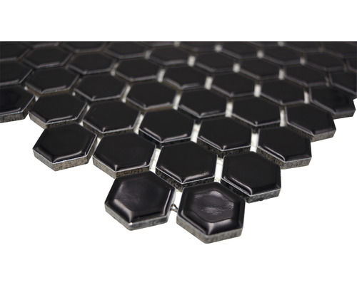 Sechseckige Mosaikfliesen aus Keramik