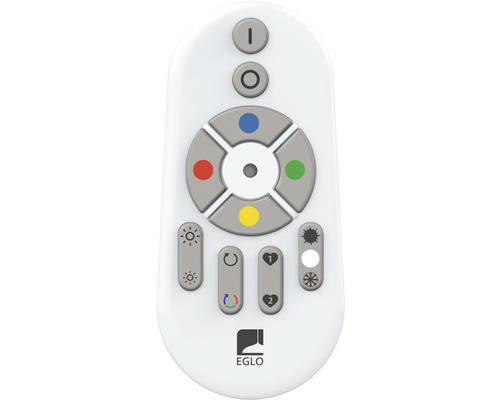 Télécommande pour luminaires avec différentes touches pour contrôler les fonctions d''éclairage