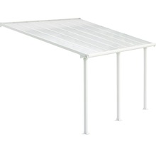 Toiture pour terrasse Palram – Canopia Olympia 3x4,2 425 x 295 cm blanc