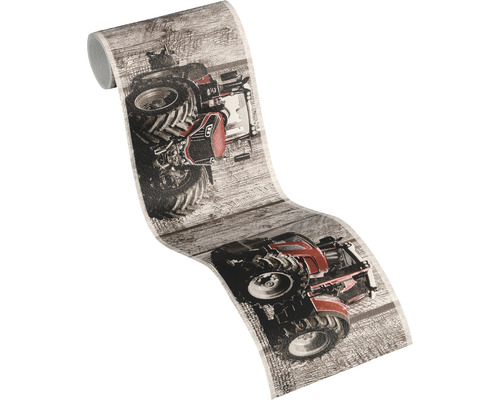 Rouleau de papier peint avec motif de tracteur