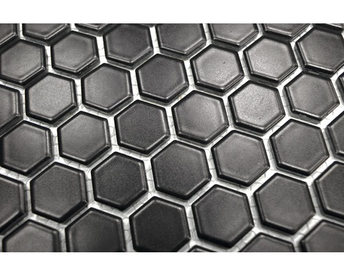 Mosaïque avec une forme hexagonale