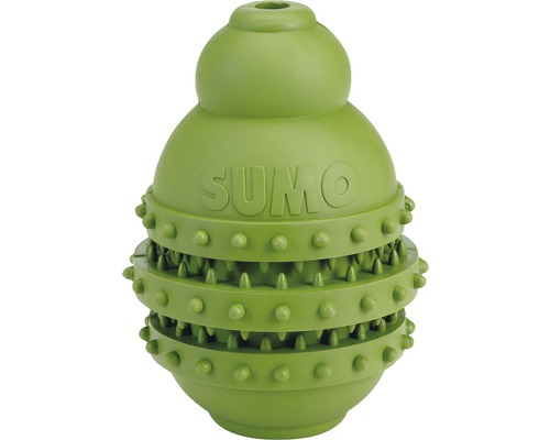 Hundespielzeug Karlie Sumo Play Dental 9x9x12 cm grün