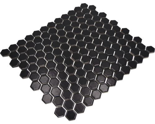 Mosaïque avec une forme hexagonale