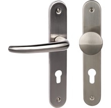 Garniture de poignée de porte en acier inoxydable