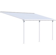 Toiture pour terrasse Palram – Canopia Olympia 3x6,1 619 x 295 cm blanc