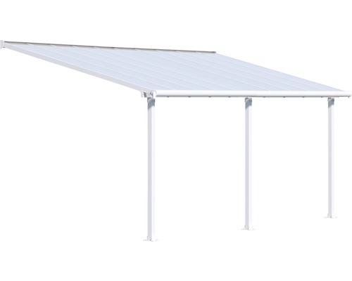 Terrassenüberdachung Palram – Canopia Olympia 3x6.1 619 x 295 cm weiß