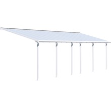Toiture pour terrasse Palram – Canopia Olympia 3x8,5 860 x 295 cm blanc