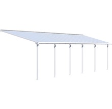 Toiture pour terrasse Palram – Canopia Olympia 3x9,71 980 x 295 cm blanc