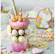 Tableau en verre Candy Mix II 20x20 cm