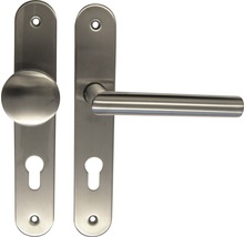 Ensemble de ferrures de porte en acier inoxydable avec poignée et bouton