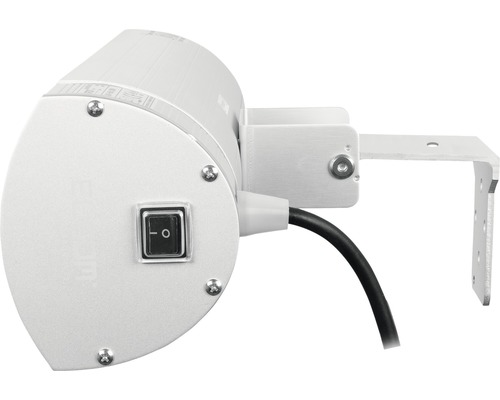 Leuchte mit Schalter und Halterung