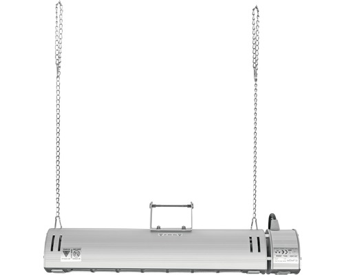 Deckenheizstrahler mit Kettenaufhängung