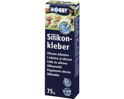 Colle de silicone HOBBY 72 ml transparent