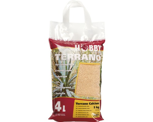 Substrat HOBBY Terrano calcium 5 kg ocre