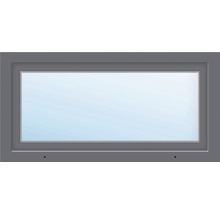 Fenêtre en PVC ARON Basic blanc/anthracite 1200x600 mm tirant gauche-thumb-0