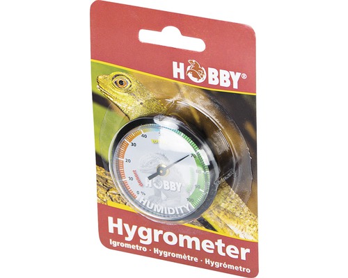 Hygromètre HOBBY pour terrarium autocollant