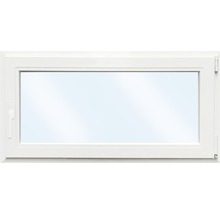 Kunststofffenster 1-flg. ARON Basic weiß/anthrazit 1050x700 mm DIN Rechts-thumb-2