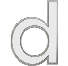Lettre d en minuscule en métal