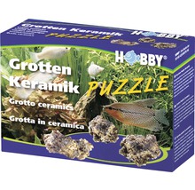 Aquariumdekoration HOBBY Grottenpuzzle-Keramik