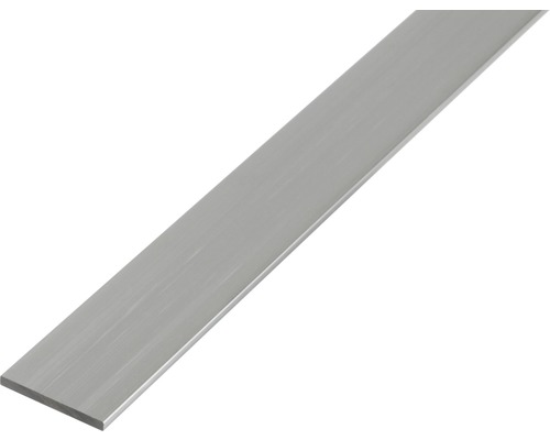 Flachstange Alu silber 15x2 mm, 2 m