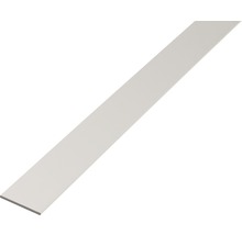 Flachstange Alu silber 20x5 mm, 1 m-thumb-0