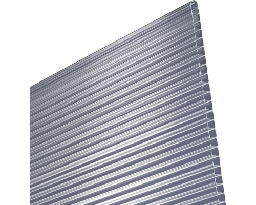 Gutta Polycarbonat Hohlkammerplatte/Stegplatte 10,7-10 klar 3500 x 1050 x 10 mm