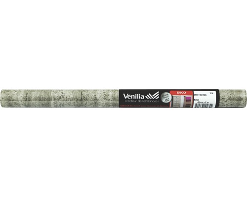 Venilia Dekorfolie Betonoptik Rolle mit 45 cm x 2 m