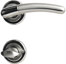 Türdrückergarnitur mit Drehknopf für Badezimmer und Toiletten
