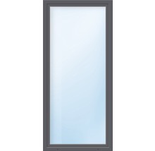 Balkontür Kunststoff 1-flg. ARON Basic weiß/anthrazit 900x2050 mm DIN Links-thumb-0