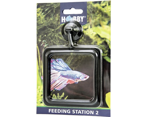 Futterring HOBBY Feeding Station 2 eckig 10 x 10 cm