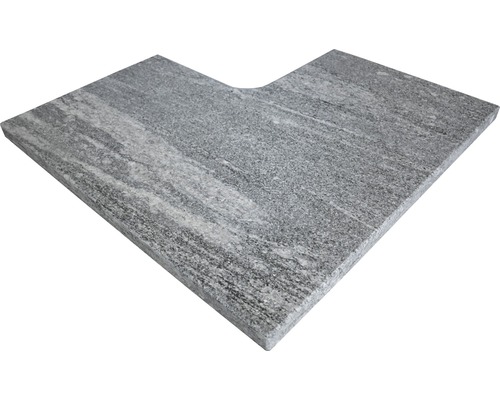 Plan de travail d''angle en granit