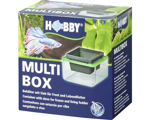 Récipient à nourriture HOBBY Tubifexbox (Multibox) 10x10x6 cm