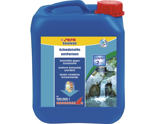 Agent d'élimination des substances polluantes sera pond toxivec 5000 ml