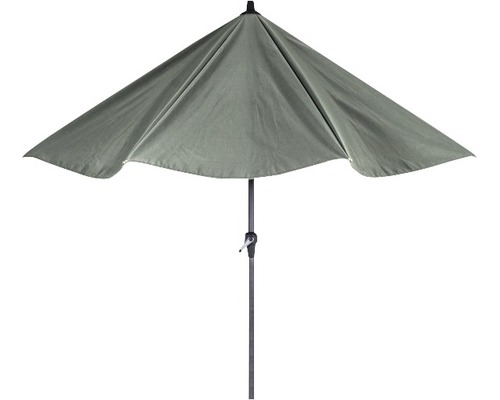 Parasol avec mécanisme à manivelle pour le jardin
