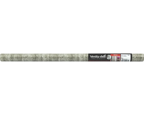 Verpackte Möbelfolie Betonoptik 67,5 cm x 2 Meter