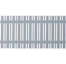 Clôture basse Konsta ECO 180 x 80 cm gris mat-thumb-0