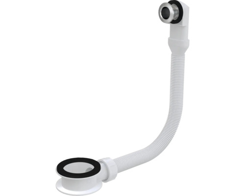 Garniture de vidange de baignoire avec raccord flexible