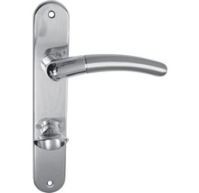 Poignée de porte en acier inoxydable avec plaque longue
