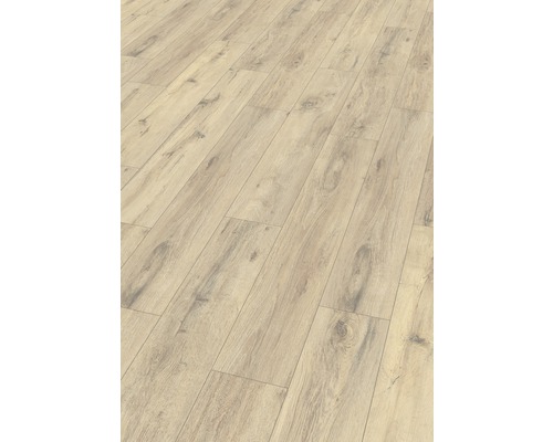 Surface de plancher stratifié claire avec structure en bois